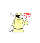 ぽっちゃり戦隊レインボー（個別スタンプ：33）