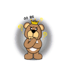 Prince Bear And Princess Pig.（個別スタンプ：19）