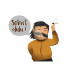 Abang Ojek（個別スタンプ：17）