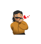Abang Ojek（個別スタンプ：22）