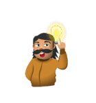 Abang Ojek（個別スタンプ：27）