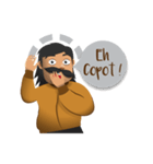 Abang Ojek（個別スタンプ：30）