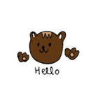 Bear or Cat？（個別スタンプ：1）