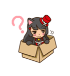 黒猫のアン（個別スタンプ：2）