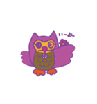 Mr.Poe of an owl（個別スタンプ：6）