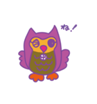 Mr.Poe of an owl（個別スタンプ：7）