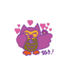 Mr.Poe of an owl（個別スタンプ：12）