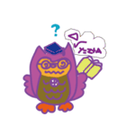 Mr.Poe of an owl（個別スタンプ：34）