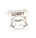 Peach's daily life（個別スタンプ：25）