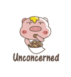 "Hiccup ＆ Oink" pigs (english version)（個別スタンプ：2）