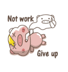 "Hiccup ＆ Oink" pigs (english version)（個別スタンプ：27）