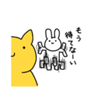 横柄でいいじゃねえかうさぎ（個別スタンプ：18）