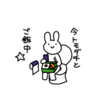 横柄でいいじゃねえかうさぎ（個別スタンプ：36）