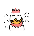 とさか鳥のキトさん。（個別スタンプ：2）