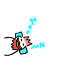 とさか鳥のキトさん。（個別スタンプ：4）