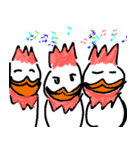 とさか鳥のキトさん。（個別スタンプ：13）