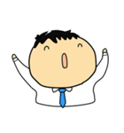 会社員ぷぅ太のスタンプ（個別スタンプ：9）