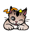 琥珀猫との生活（個別スタンプ：19）