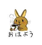 テンちゃんのご挨拶（個別スタンプ：18）