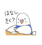 インコのぽぽちゃん（個別スタンプ：7）