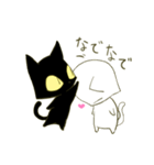 くろのとしろの（個別スタンプ：6）