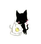 くろのとしろの（個別スタンプ：35）