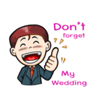 Wedding Couple（個別スタンプ：5）