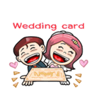 Wedding Couple（個別スタンプ：32）