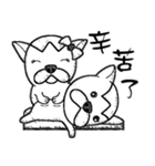 Dogs couple（個別スタンプ：12）