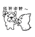 Dogs couple（個別スタンプ：16）