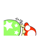 ブサカワきのこファミリー（個別スタンプ：13）