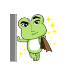 What the frog（個別スタンプ：3）