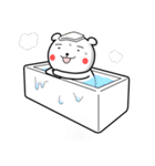 赤いほっぺのクマ（個別スタンプ：28）