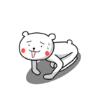 赤いほっぺのクマ（個別スタンプ：34）