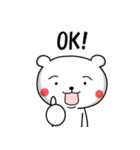赤いほっぺのクマ（個別スタンプ：39）