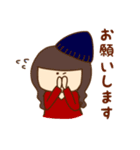 粉骨砕身ガールズ（個別スタンプ：21）