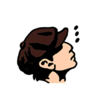帽子の少年（個別スタンプ：1）