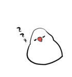 文鳥ちゃんスタンプ（個別スタンプ：3）