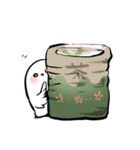 文鳥ちゃんスタンプ（個別スタンプ：6）