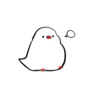 文鳥ちゃんスタンプ（個別スタンプ：12）