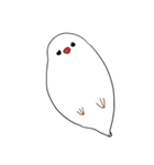 文鳥ちゃんスタンプ（個別スタンプ：20）