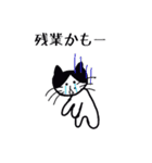 ハチワレねこ ごまくん（個別スタンプ：2）