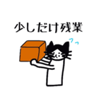ハチワレねこ ごまくん（個別スタンプ：6）