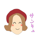 いまどき女子 あいあい（個別スタンプ：9）