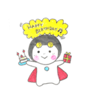 アフロマン【よく使う言葉】（個別スタンプ：1）