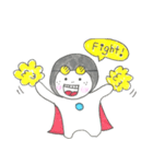 アフロマン【よく使う言葉】（個別スタンプ：3）
