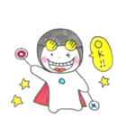 アフロマン【よく使う言葉】（個別スタンプ：4）