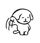 ヘタ犬（個別スタンプ：24）