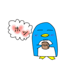 ゆる〜いペンギン（個別スタンプ：4）