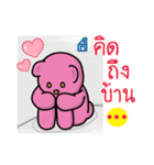 Pinky Bear（個別スタンプ：34）